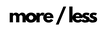 more/less logo

